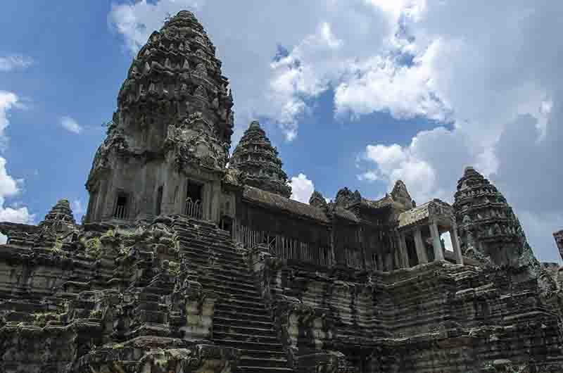 25 - Camboya - Angkor - templo de Angkor Wat - santuario central